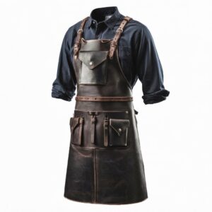 Black Iron Guard Blacksmith Leather Apron