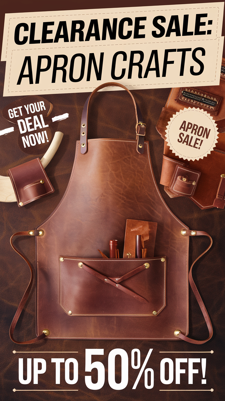 clearance sale at classic leather shop