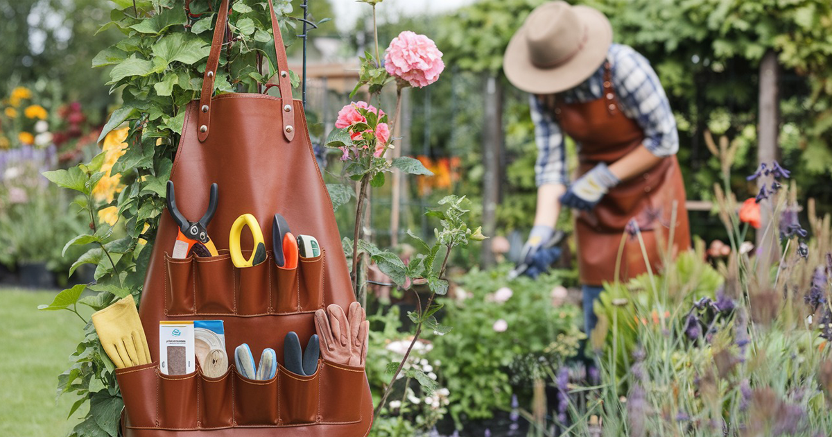 PlantMaster Garden Apron – Your Gardening Buddy to Shine!