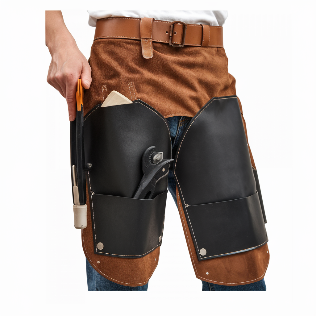 brown suede farrier apron Horse Work Suede Leather Farrier Apron