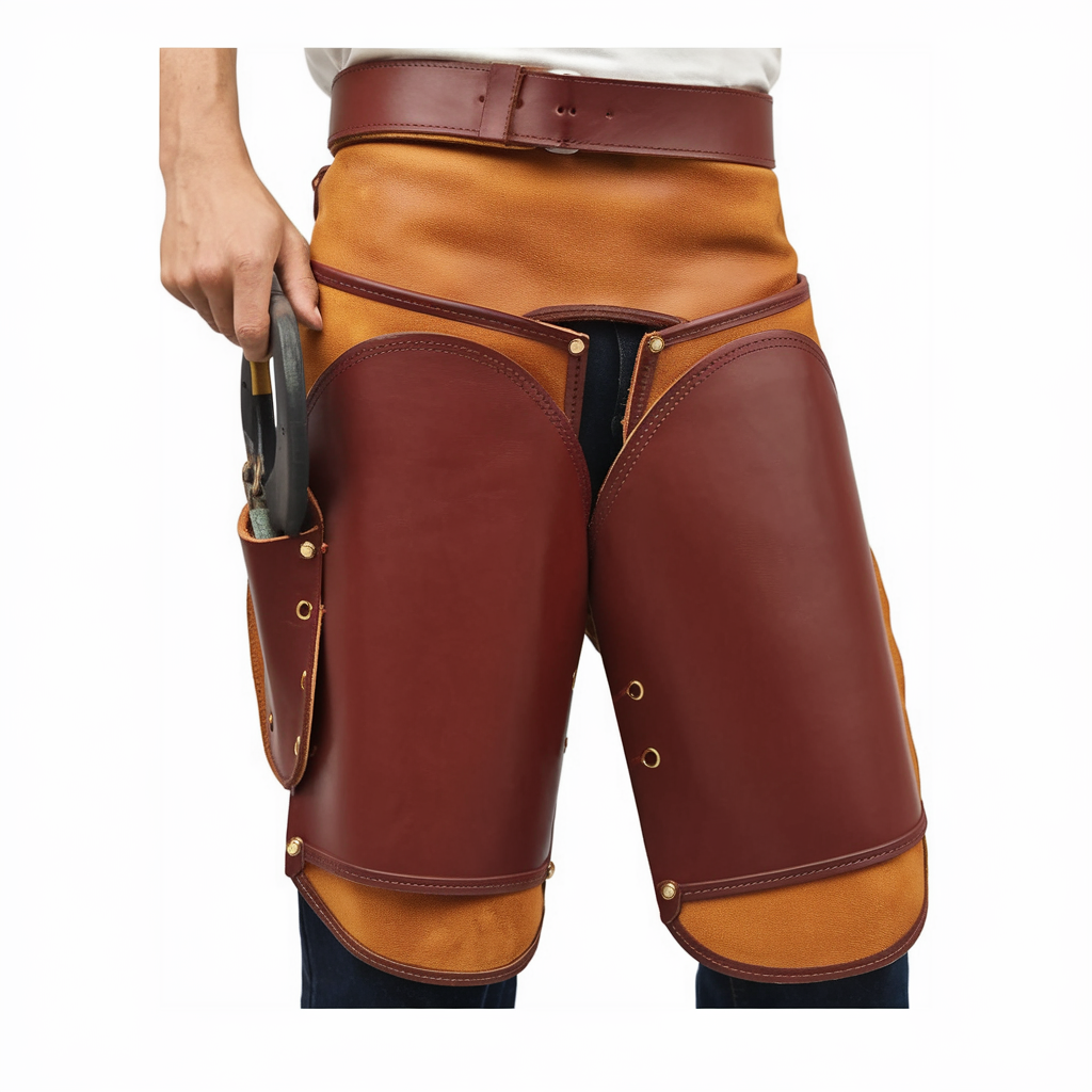 brown suede farrier apron 12 Professional Pull Up Farrier Leather Apron