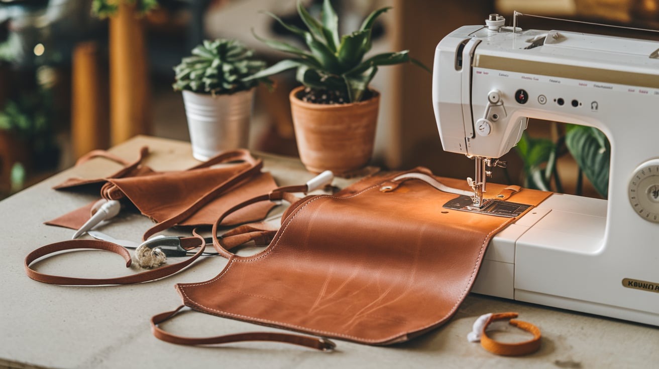 How to Sew Your Own Leather Apron