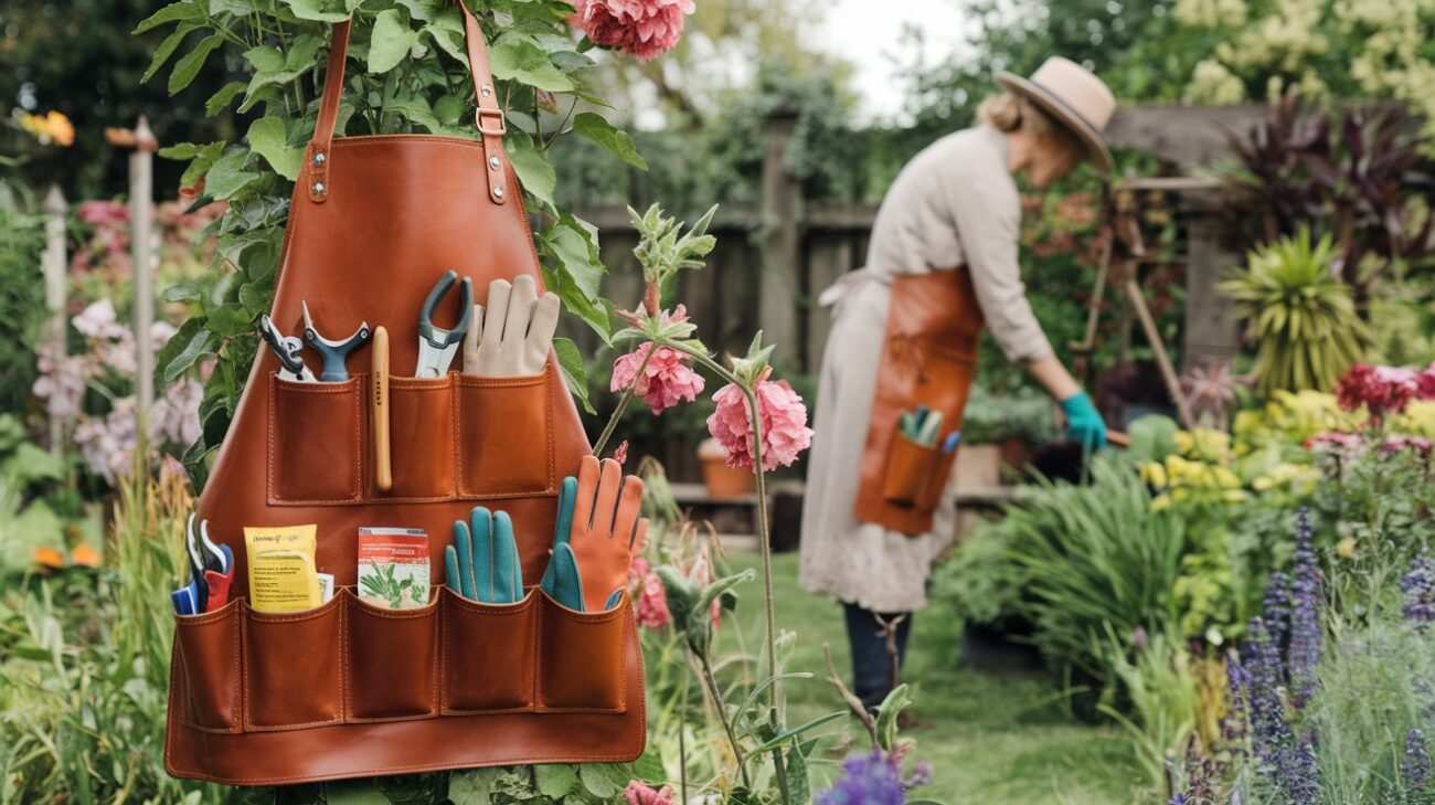 PlantMaster Garden Apron - Your Gardening Buddy to Shine!