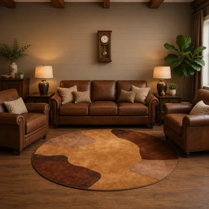 leather rugs