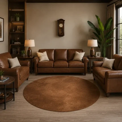 leather rugs