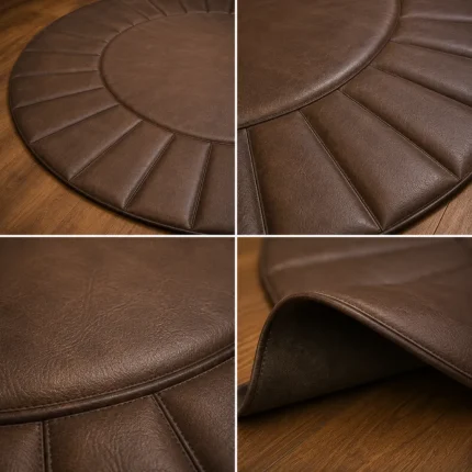 leather rugs