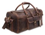 Personalized Leather Weekender Travel Bag – Luxury for Short Trips - Image 2