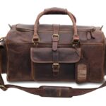 Personalized Leather Weekender Travel Bag – Luxury for Short Trips