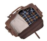 Personalized Leather Weekender Travel Bag – Luxury for Short Trips - Image 4