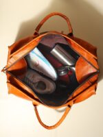 Personalized Full-Grain Leather Duffle Bag | Weekender & Travel Bag - Image 3