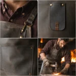 Eternal Guard Grey Blacksmith Leather Apron