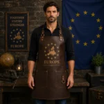 Men's Europe Heritage Leather Work Apron
