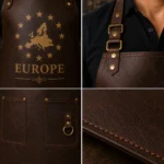 Men's Europe Heritage Leather Work Apron - Image 2