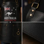 Men's Australia Independence Day Leather Apron - Image 2