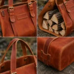 Heavy Logs Pull Up Leather Log Carrier - Image 2