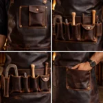 Frontier Forge Blacksmith Leather Apron - Image 2