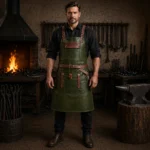 Fire Forge Blacksmith Crazy Horse Leather Apron