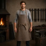Forge Legacy Grey Blacksmith Leather Apron