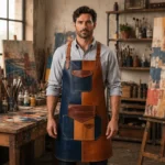 AC Special Edition Crazy Horse Leather Apron