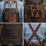 RusticGrow Leather Gardening Apron - Image 2