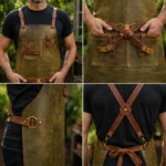 NatureTough Leather Gardening Apron - Image 2