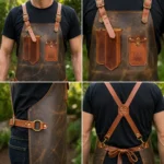 ThriveGuard Premium Leather Gardening Apron - Image 2