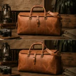 Full Grain Leather Duffel Bag
