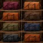 Vintage Weekender Overnight Travel Duffle Bag - Image 3