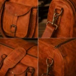 Vintage Weekender Overnight Travel Duffle Bag - Image 2