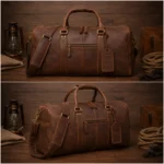 Custom Leather Duffle Bag-Ideal Father's Day Gift