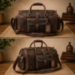 Personalized Travel Bag Set – Custom Name Duffel & Dopp Kit