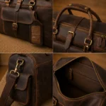 Personalized Travel Bag Set – Custom Name Duffel & Dopp Kit - Image 2