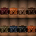 Handmade Leather Laptop Bag & Briefcase - Image 3