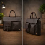 Handmade Leather Messenger Bag for Men