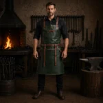 Blade Master Blacksmith Crazy Horse Leather Apron