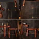 Speakeasy Luxe Leather Apron – Bartending Game - Image 2