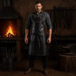 Vintage Style Blacksmith Crazy Horse Leather Apron
