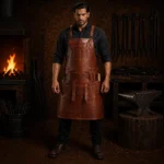 Blacksmith Guardian Crazy Horse Leather Apron