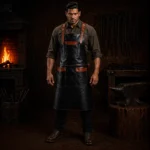 Ironclad Blacksmith Crazy Horse Leather Apron