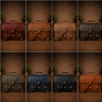 Personalized Leather Messenger Bag for 15" Laptop - Image 3