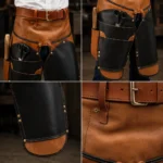 Horse Owner's Canvas & Leather Farrier Apron - Image 2