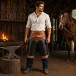 Premium Suede Leather Farrier Apron